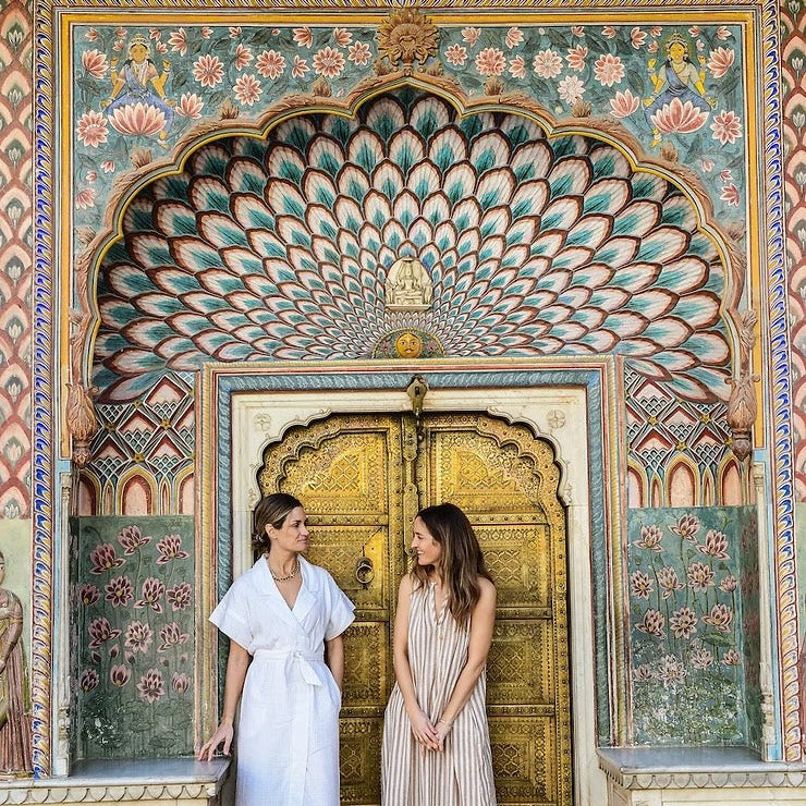 what to pack for a trip to india, with the founders of MIRTH - just packed