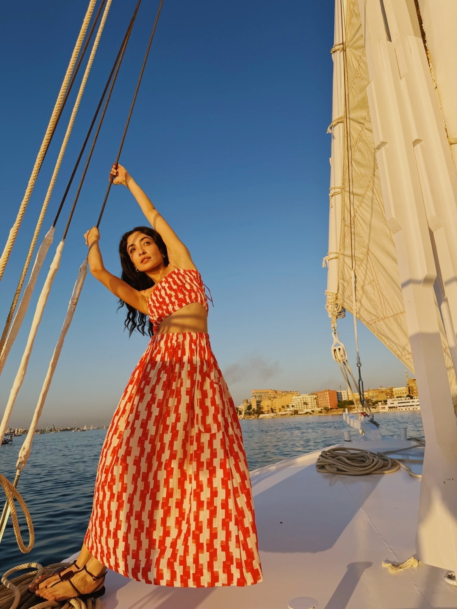 Postcards from Egypt: Camels, Vintage Limos, and our Spring Collection