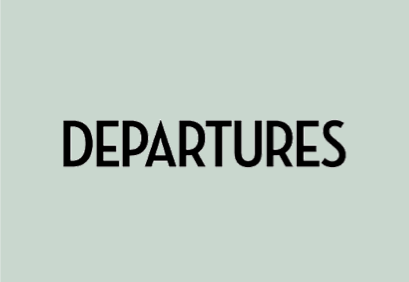 departures<br />may 2019