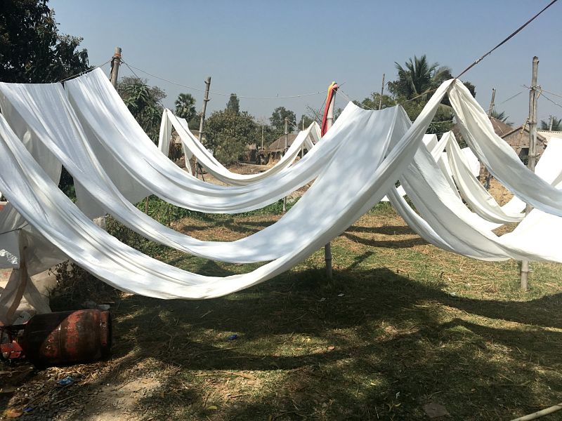 the journey to find jamdani.