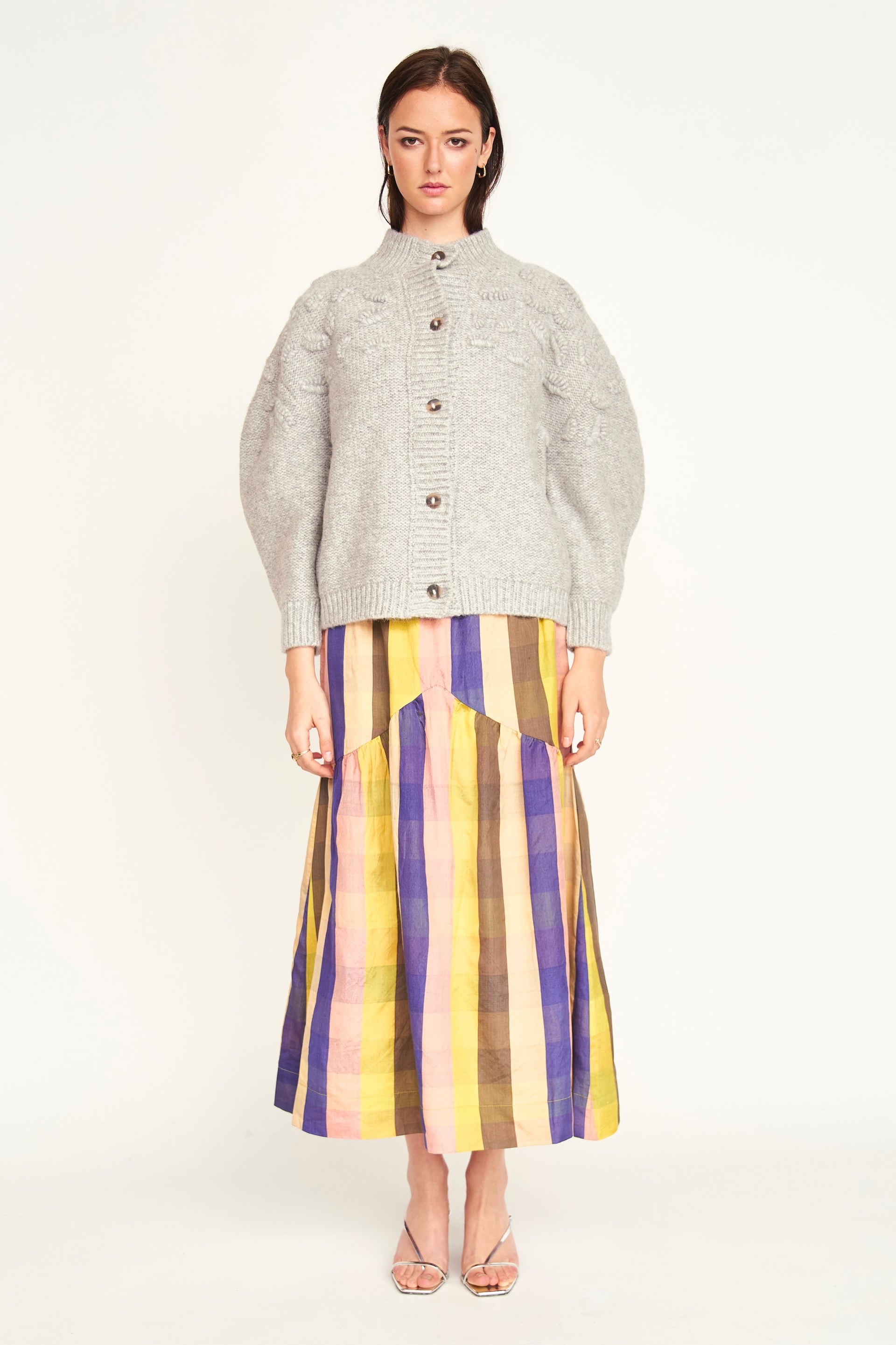 Brighton Skirt Citron Plaid
