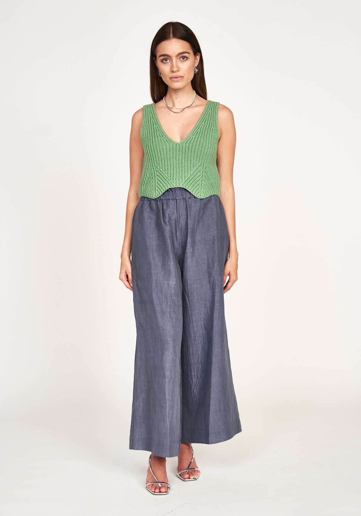Arles Knit Tank Clover