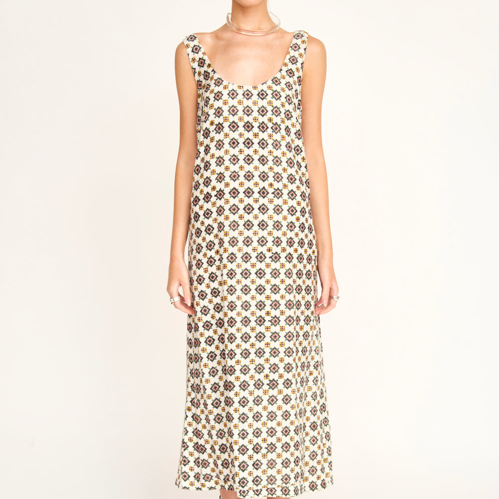 Crete Tank Dress in Prism