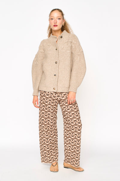 Cusco Shell Cardigan in Graham Cracker – MIRTH