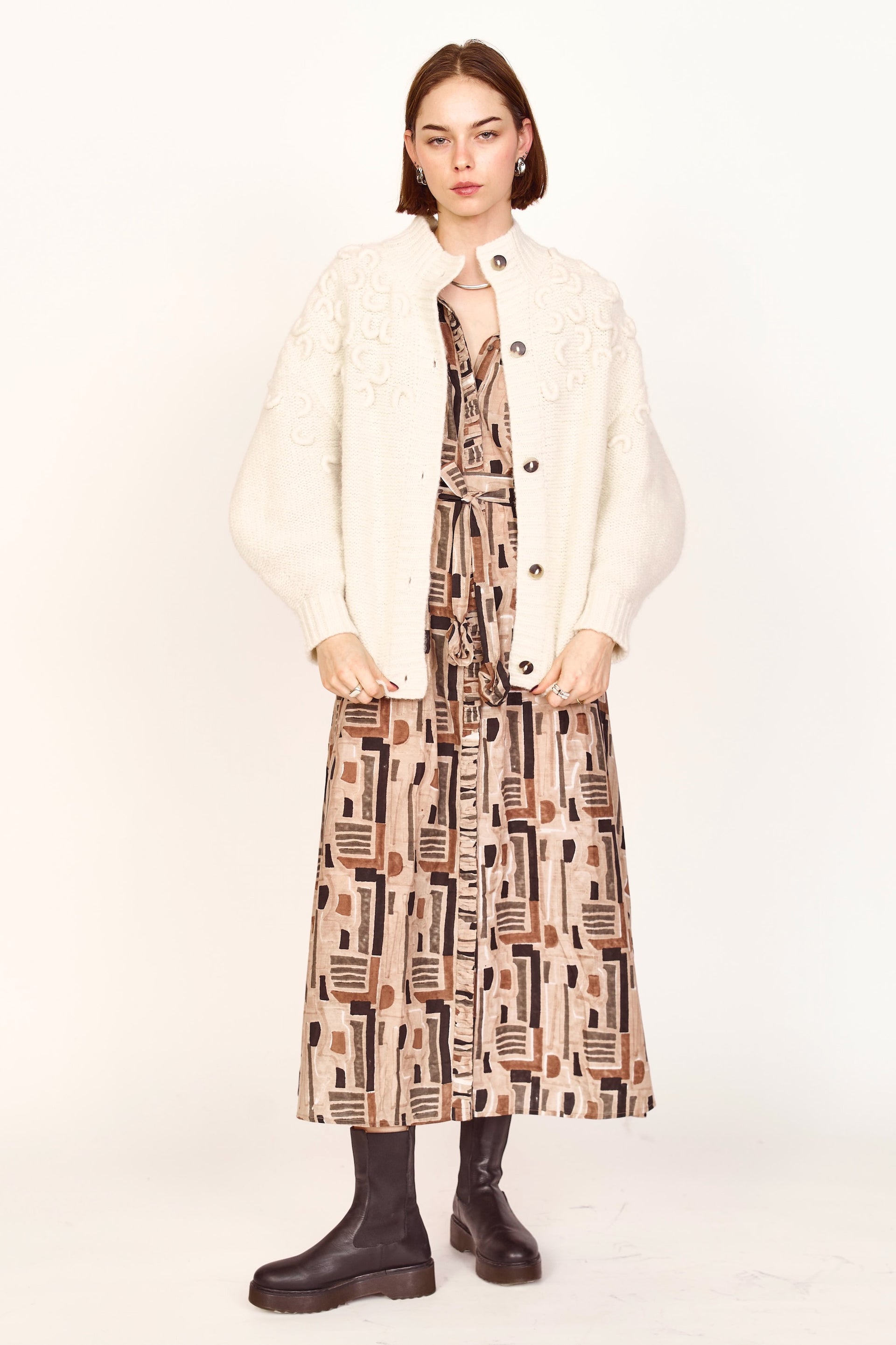Cusco Croissant Cardigan