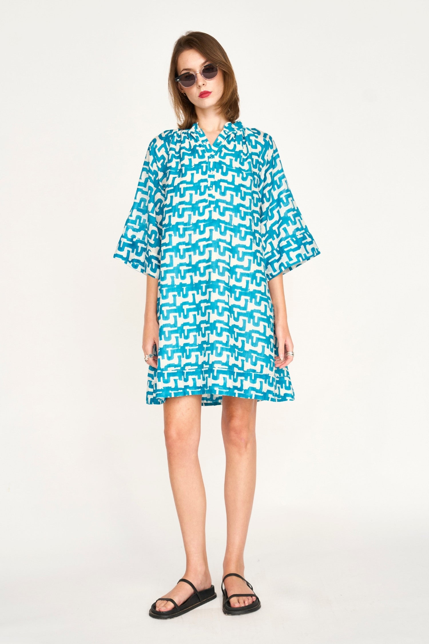 Faro Dress Azure Popova