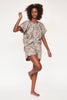 pajama short set in stargazer