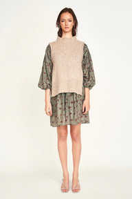 Aspen Open Side Vest in Camel - S