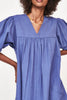 belem dress in cobalt