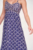 deia dress in petunia / lapis shell