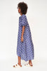 somerset dress in lapis shell