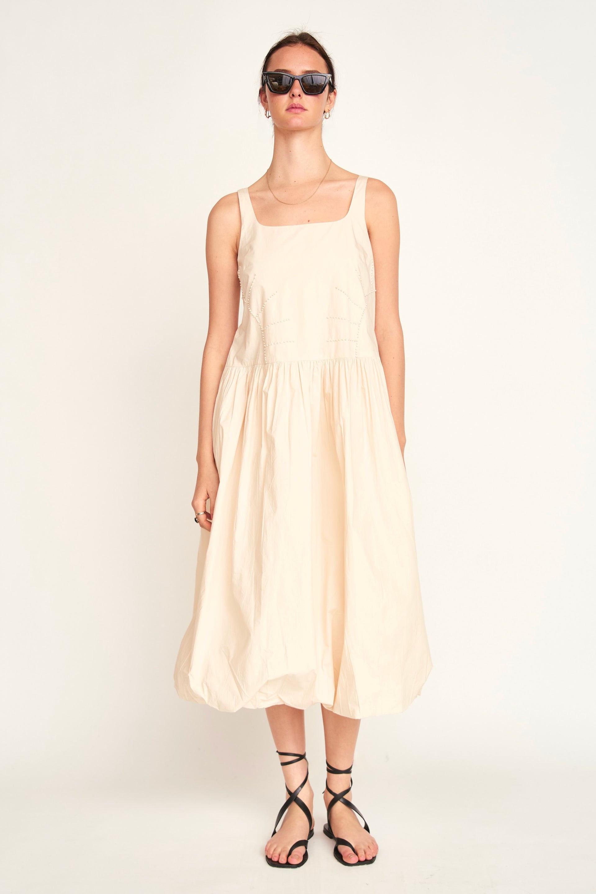 Sheridan Sunrise Dress Parchment