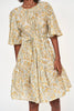 vienna short dress in marigold