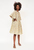vienna short dress in marigold