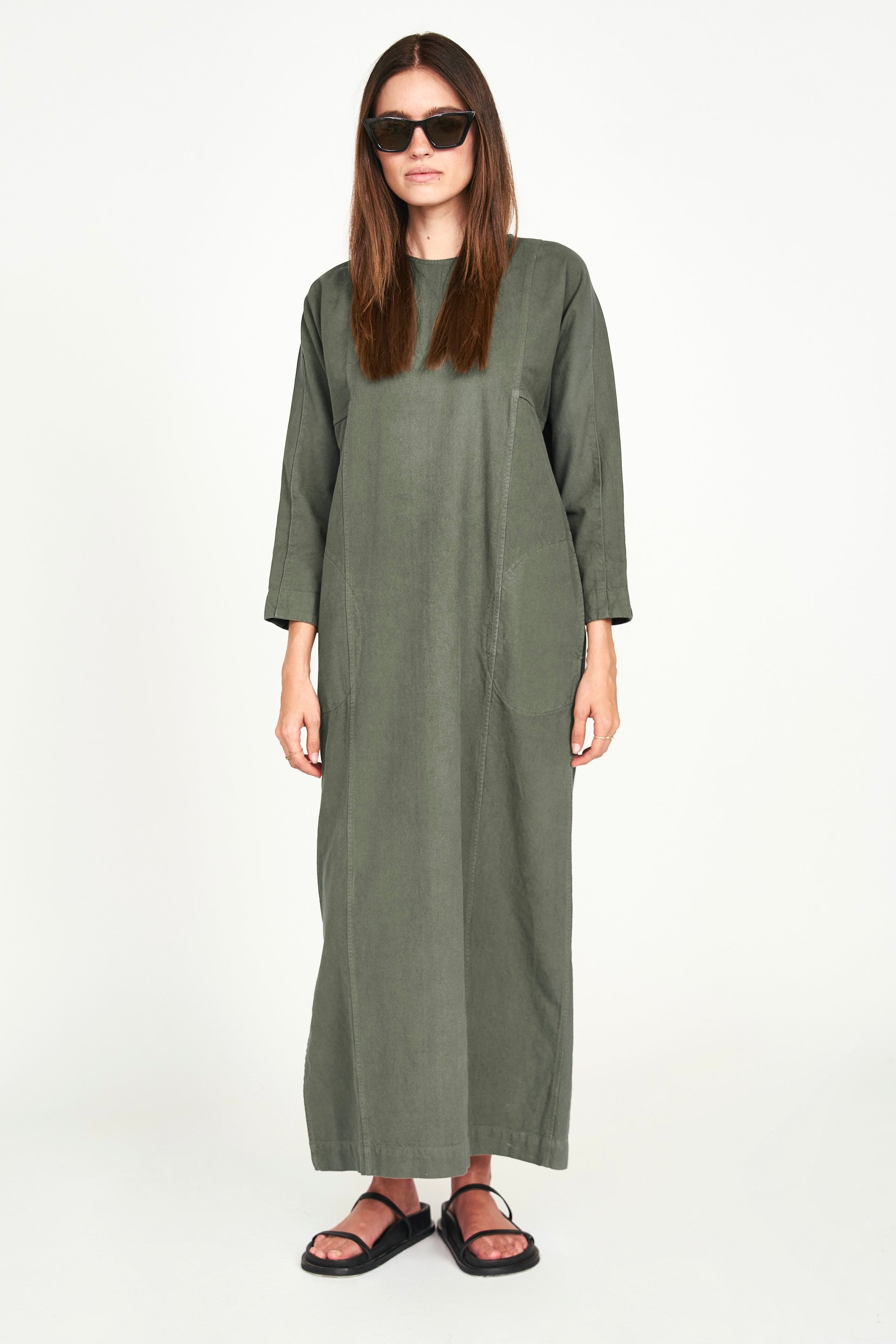 Curacao Canvas Dress Turtle