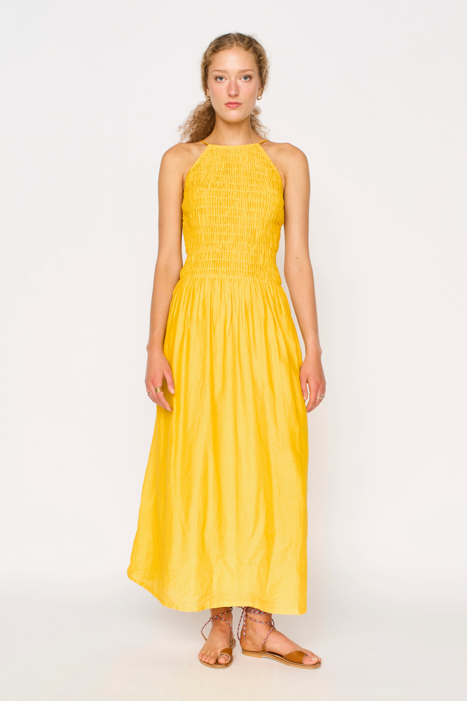 Mirth Alba Dress in Canary S