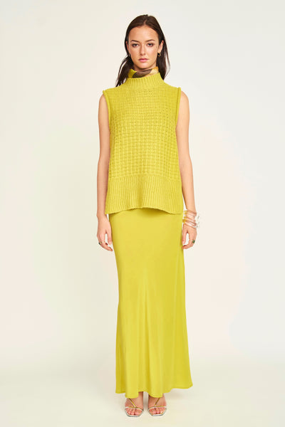 Aspen Sweater Vest in Citronelle – MIRTH