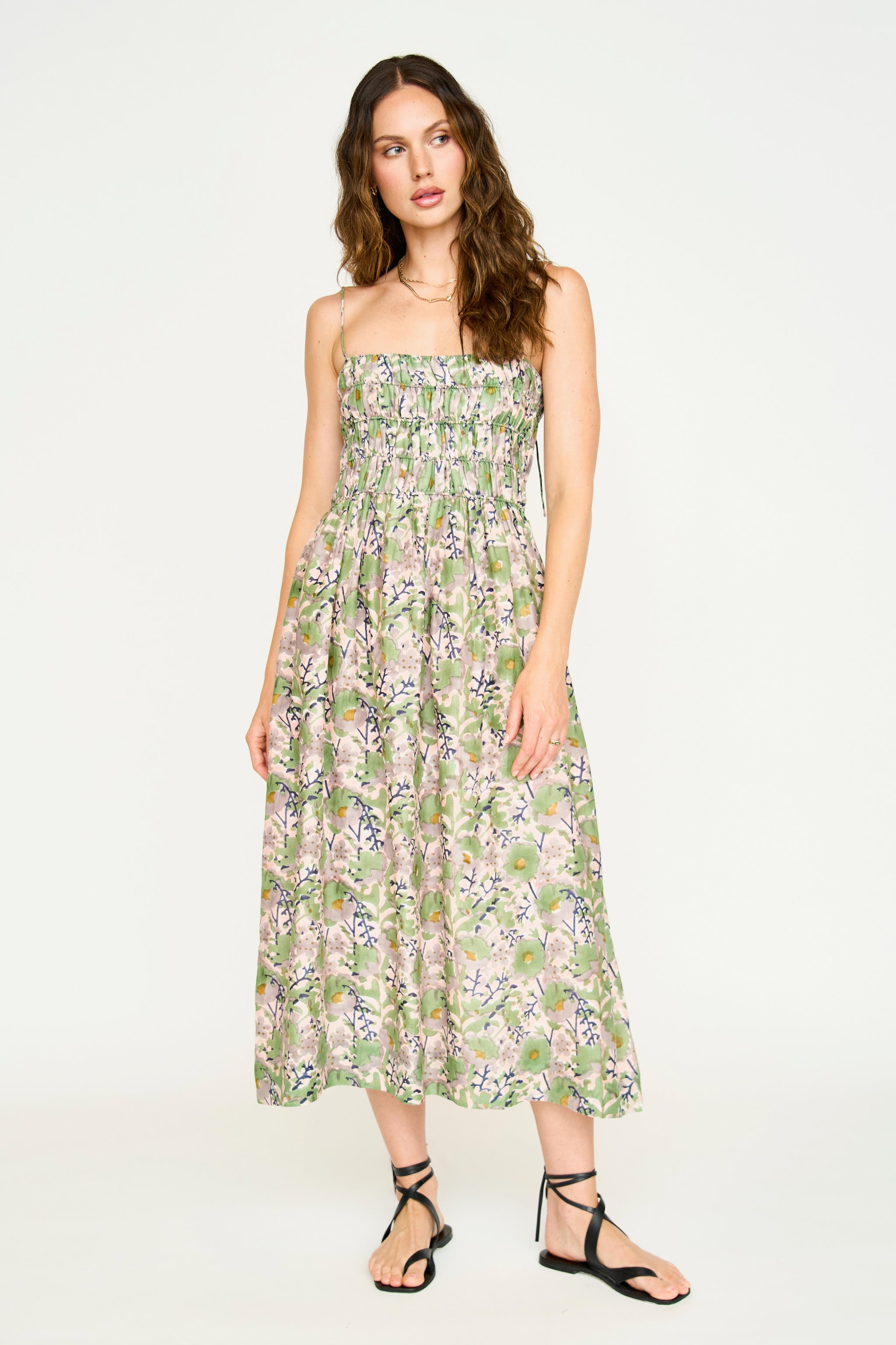 Mirth | Puglia Dress | Lavender Bloom Lavender Bloom / L Mirth | Puglia Dress | Lavender Bloom Lavender Bloom / L