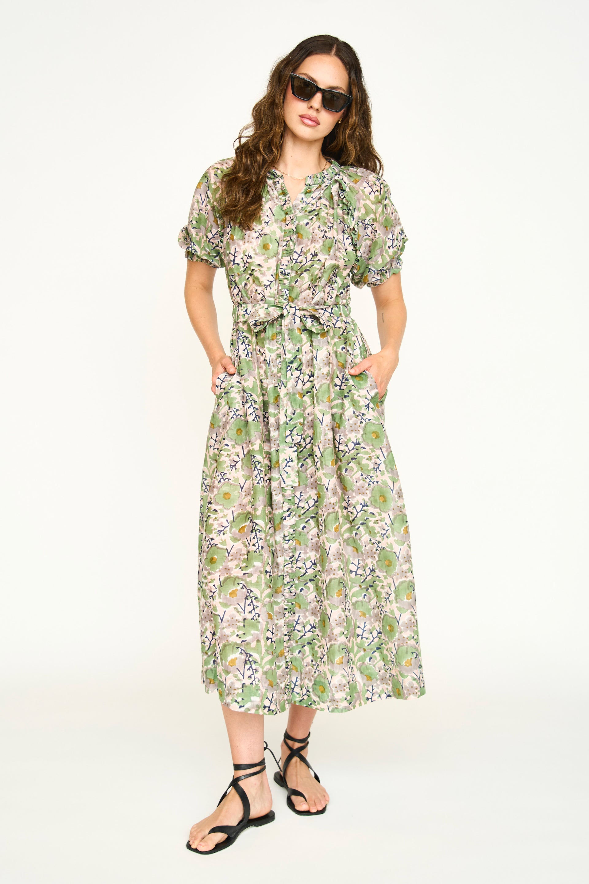 Somerset Dress in Lavender Bloom  MIRTH