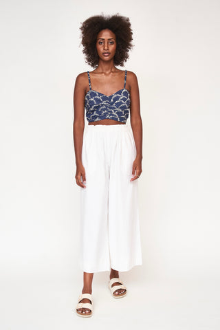 deia top in lapis shell