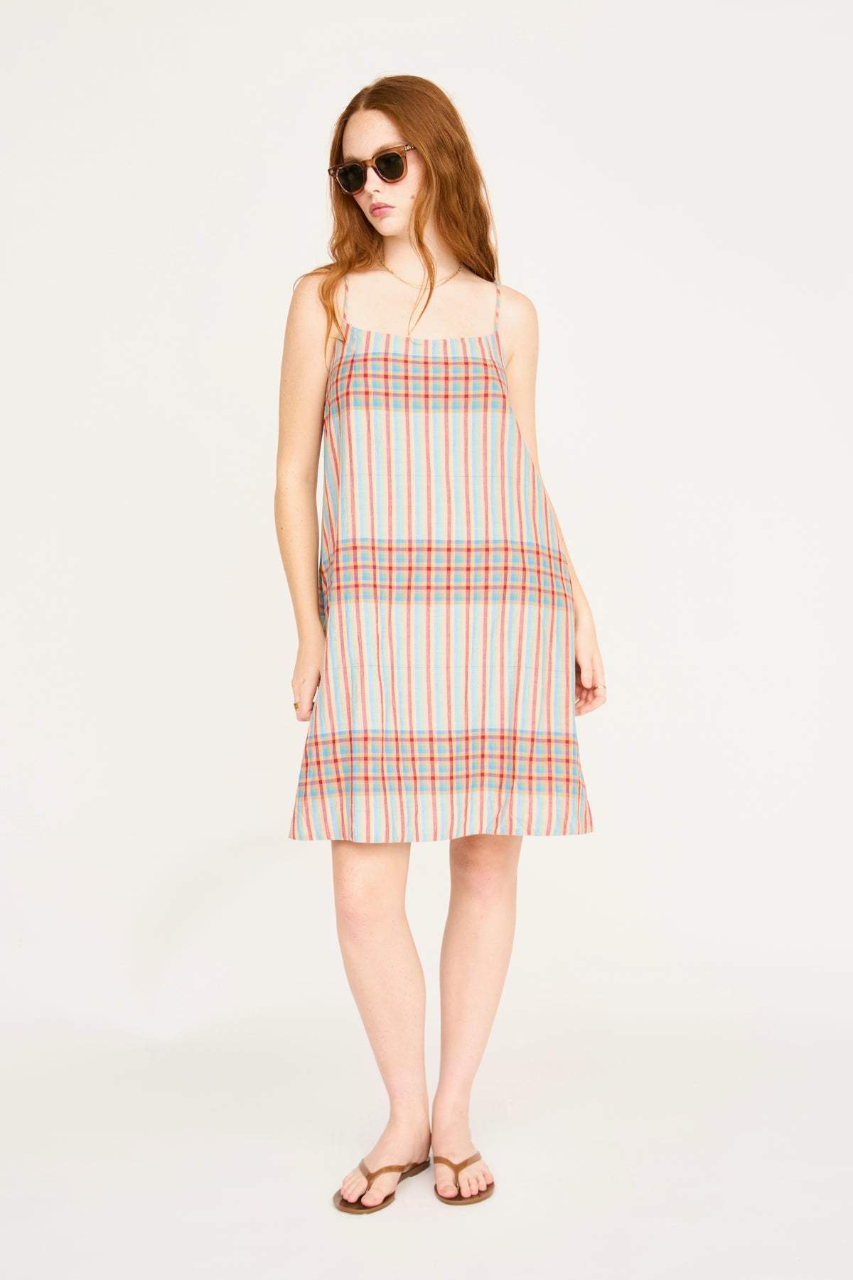 plaid knee length dress Ilio Short in Campfire L Size:Short/Slim Multi Animal Print Long Dress can be made Shopping