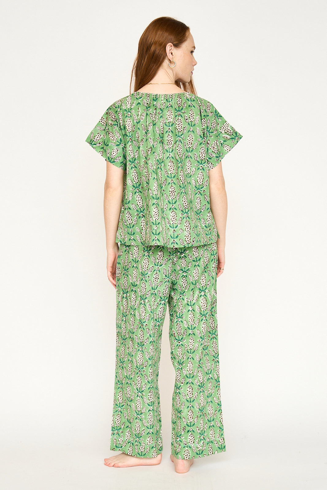Mirth Pajama Pant Set in Wallflower – view 3