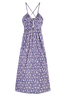 valencia sundress in petunia