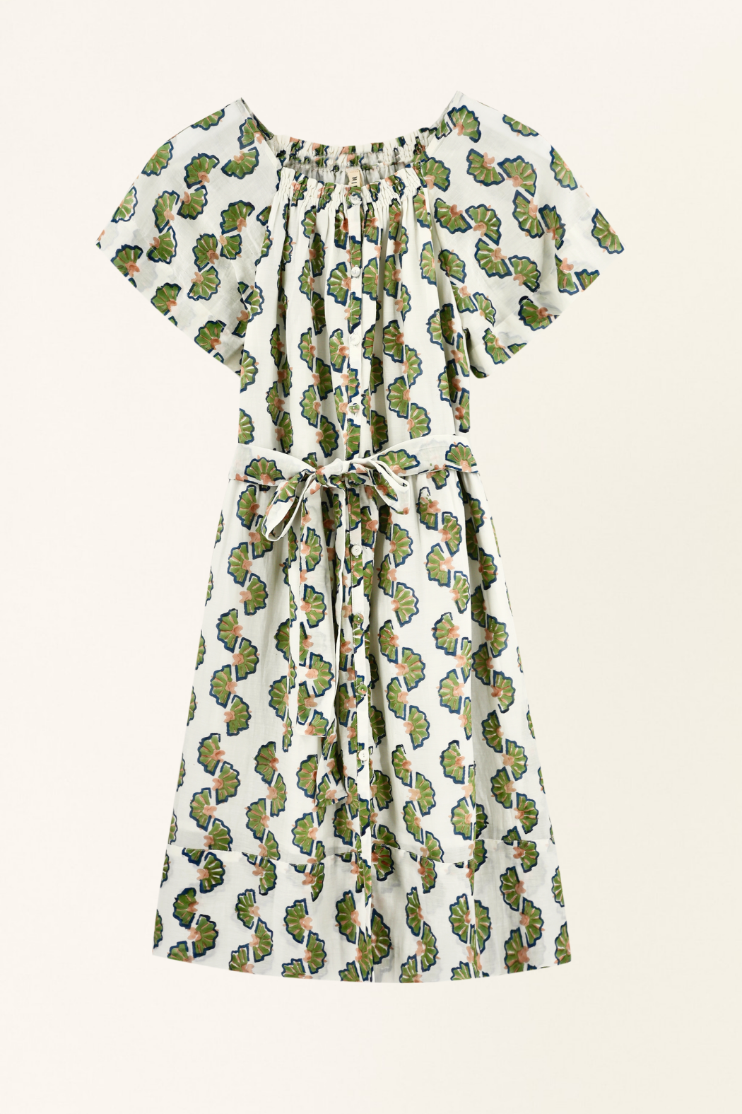 Vienna Short Dress in Dill Orchard Road