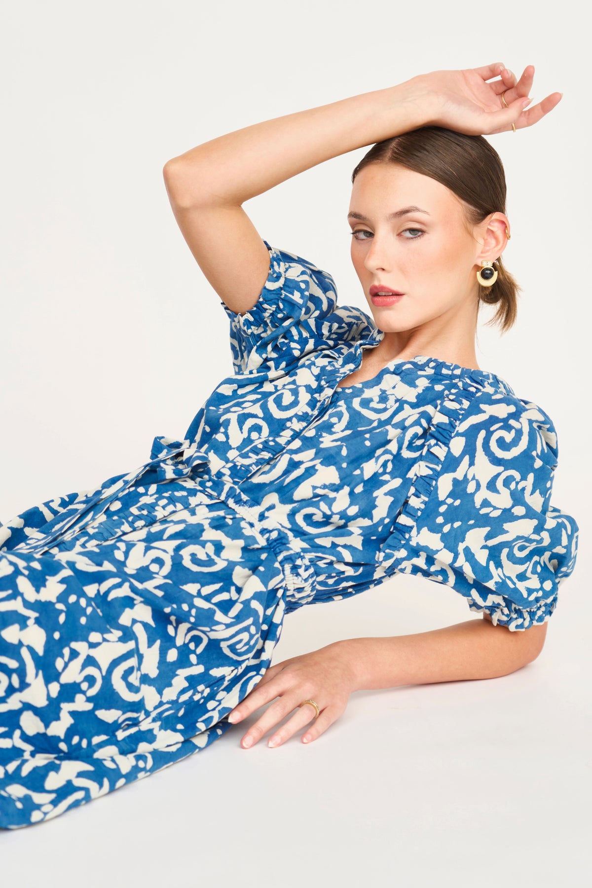 somerset dress in Indigo Heka – MIRTH Color/Fabric:IVORY/LUX DUCHESSE BUTTONUP How Much Do Dress Anthro somerset maxi Our iconic Somerset Dress