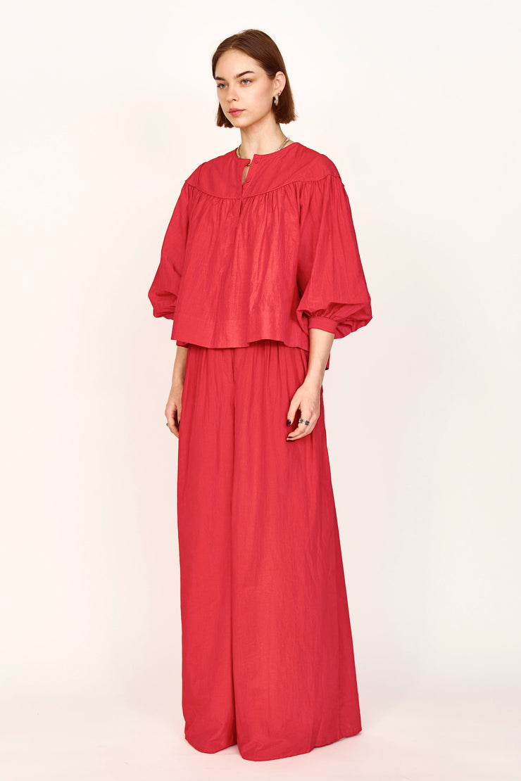 Mirth Oslo Blouse Red