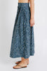bergamo skirt in blue thistle
