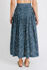 bergamo skirt in blue thistle