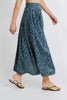 bergamo skirt in blue thistle