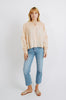 beirut blouse in peach