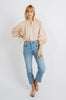beirut blouse in peach