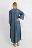 faro dress in blue thistle