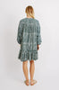 somerset drop waist dress in forest