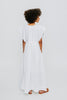 Sonoma Dress in White Boxweave