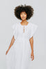 Sonoma Dress in White Boxweave
