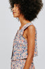 pueblo crop top in geranium