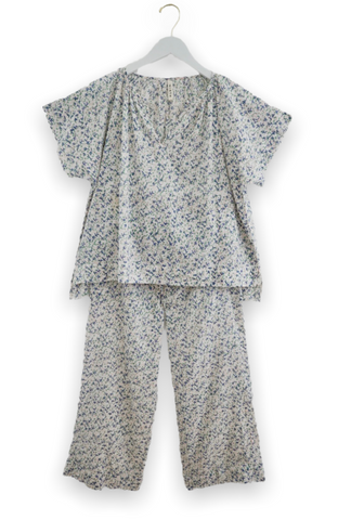 pajama pant set in sherbet