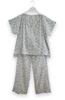 pajama pant set in sherbet
