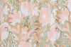 Girl wearing MIRTH women's balloon sleeve belem top in snapdragon bloom pink floral print cotton