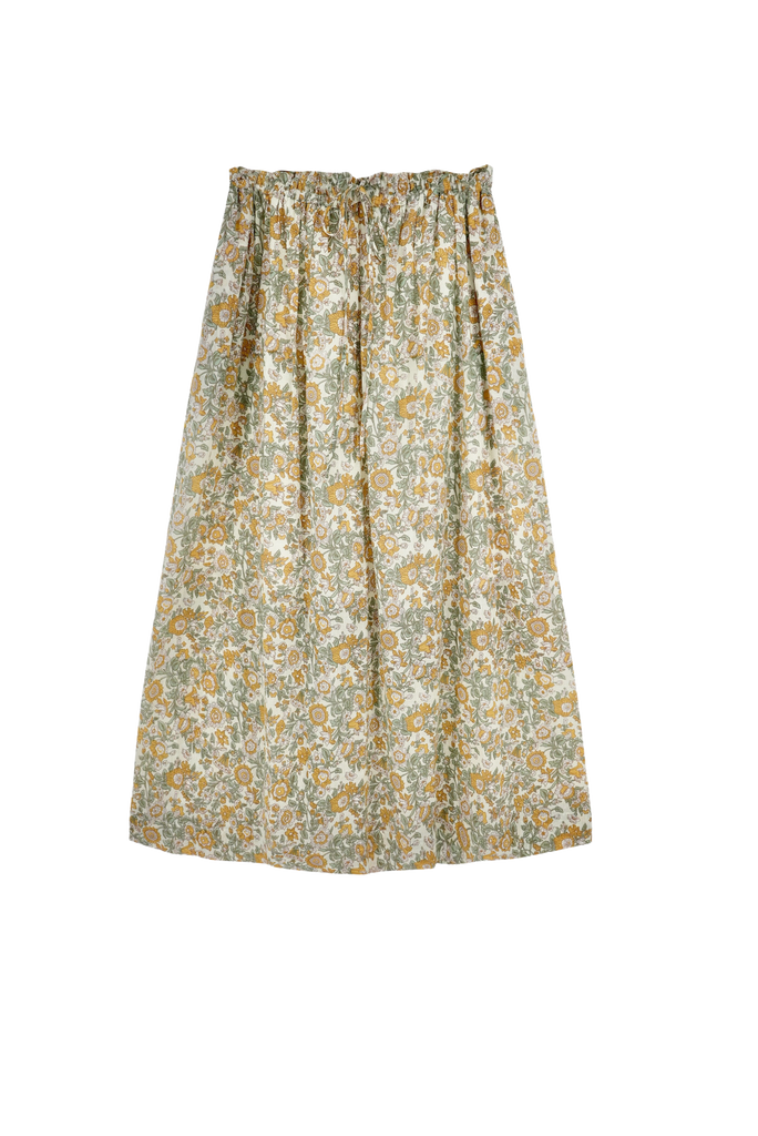 mirth women's verona circle skirt in marigold