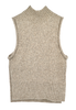 aspen open side vest in camel