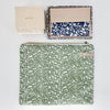 canvas pouch + notecards + candle desk set