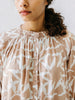 vienna caftan in desert sand leaf print *further reduced*