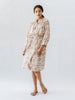 vienna caftan in desert sand leaf print *further reduced*