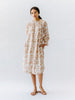 vienna caftan in desert sand leaf print *further reduced*